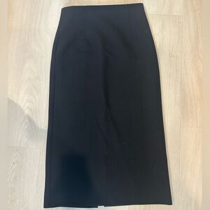 Zara Women's Black Midi Skirt